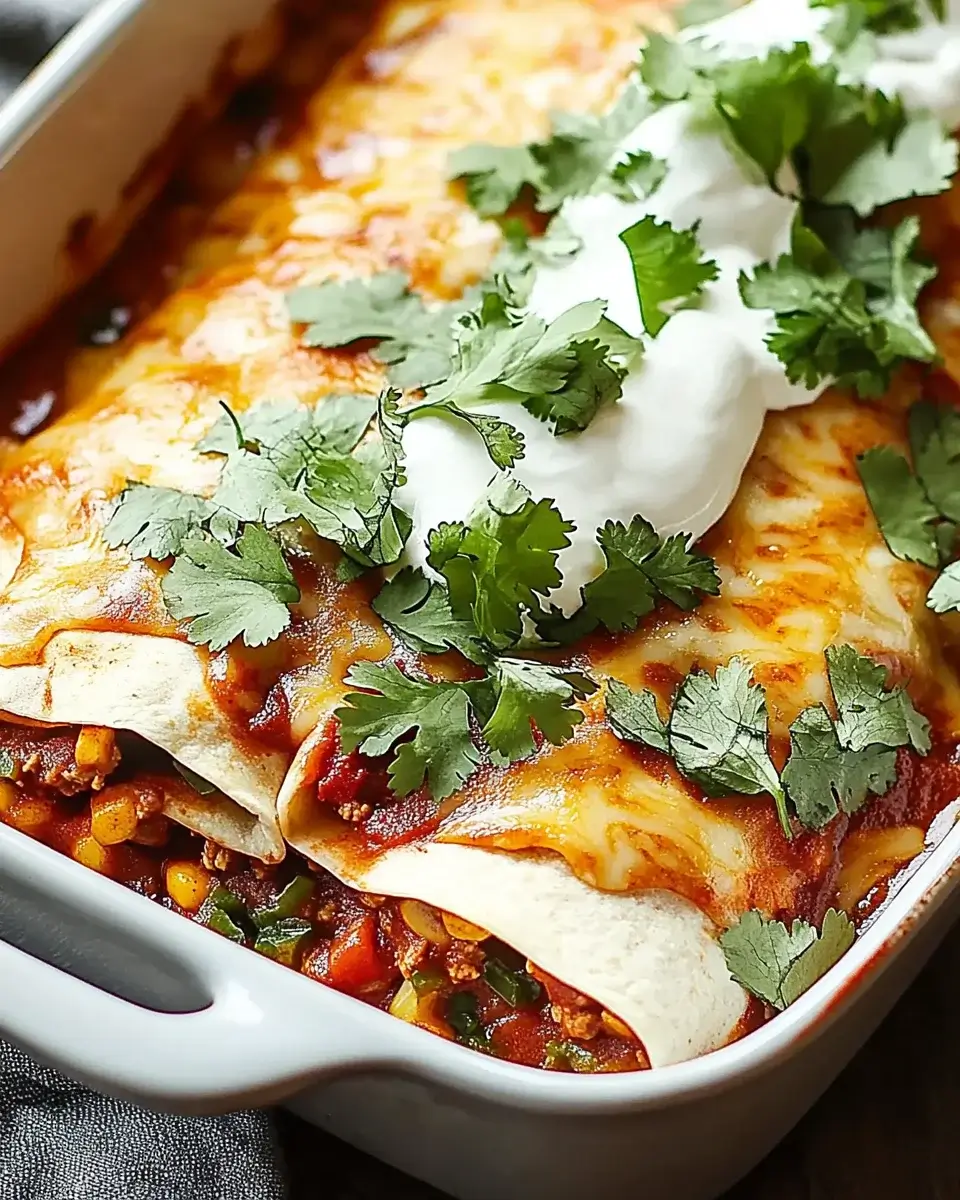 Ground Beef Enchiladas: Ein schnelles Rezept entdecken!