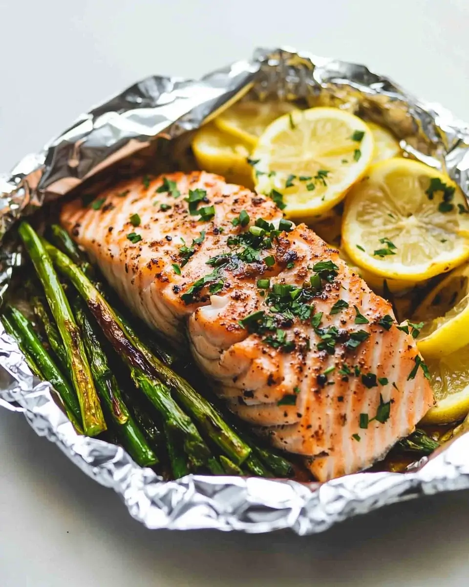 Baked Salmon: Leckeres Lachsgericht mit Spargel!