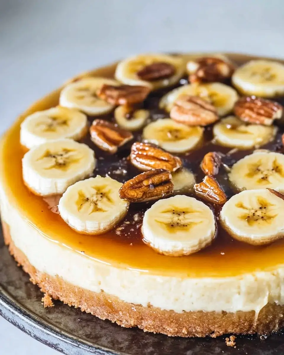 Karamellisierte Bananen-Käsekuchen mit Rum-Glasur: So gelingt er!