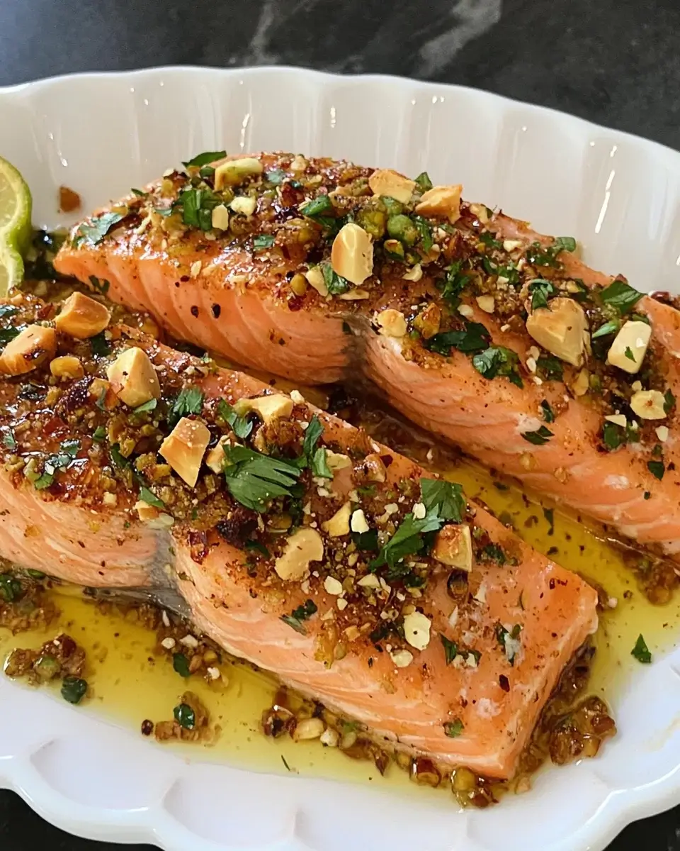 Maple Pistachio Salmon: So einfach gelingt er!