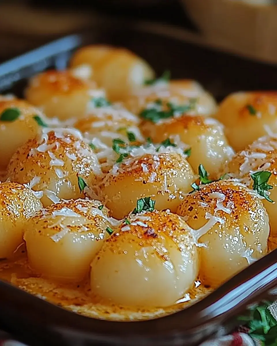 Roasted Garlic & Parmesan Gnocchi: Einfach zubereiten und genießen!