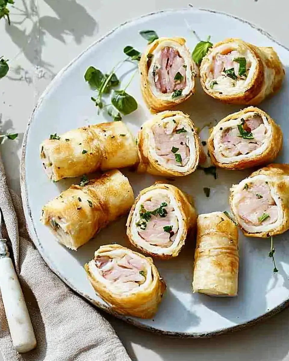 Frischkäse Roll Ups: Leckere Röllchen einfach selbst machen!