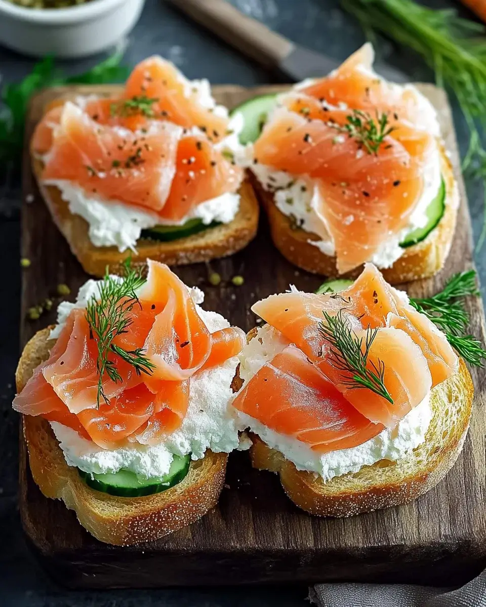Smoked Salmon Tea Sandwiches: Ideal für Ihr Osterfest!