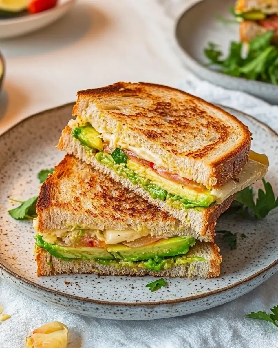 Chicken Avocado Melt Sandwich: So lecker und gesund!