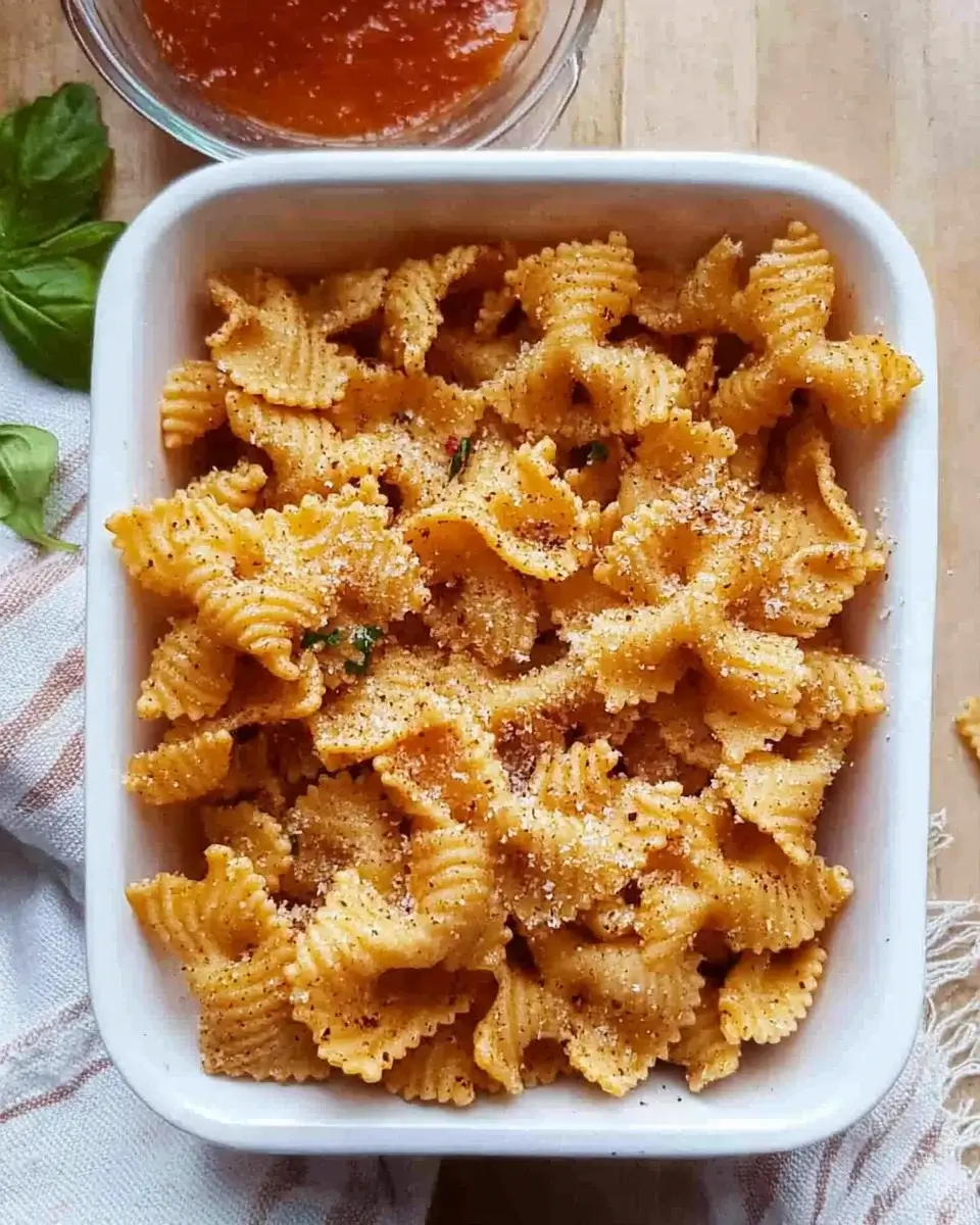 Air Fryer Pasta Chips: Krosse Snacks für jeden Anlass!