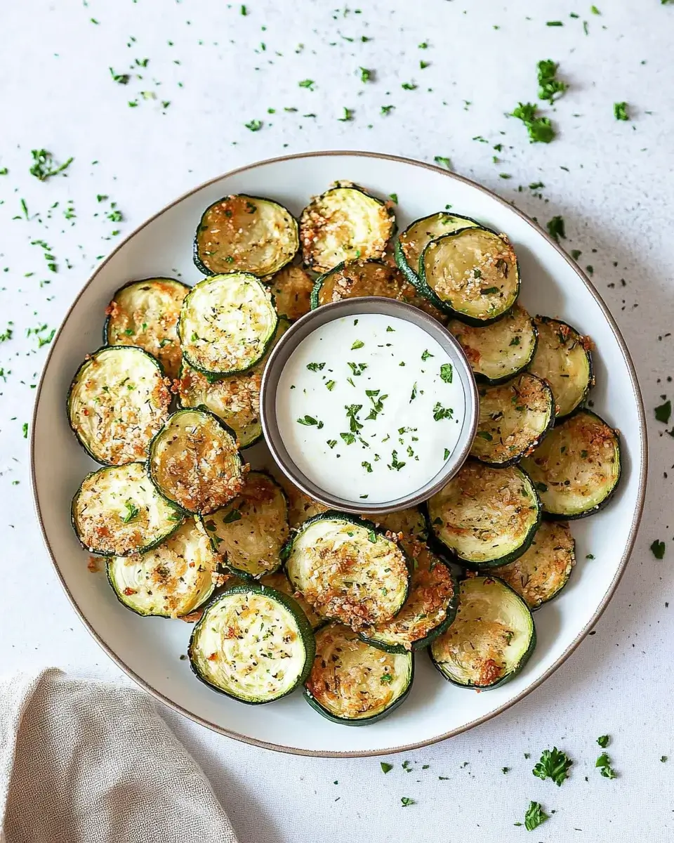 Crispy Baked Zucchini Chips: Leckere Snacks selbst machen!