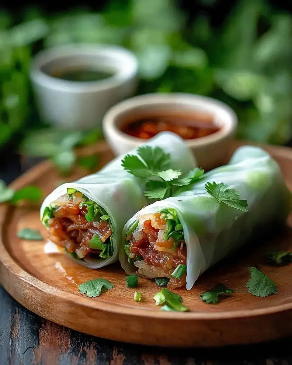 Thai Basilikum Rindfleischrollen: Einfach und lecker!