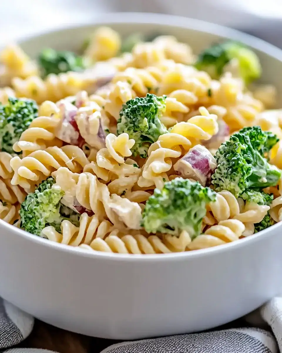 Tasty Broccoli Pasta Salad Recipe: Schnell und gesund genießen!
