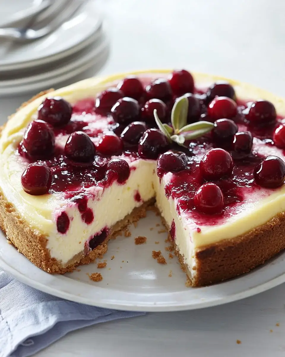 Käsekuchen mit Kirschen: Ein cremiger Genuss für jeden!