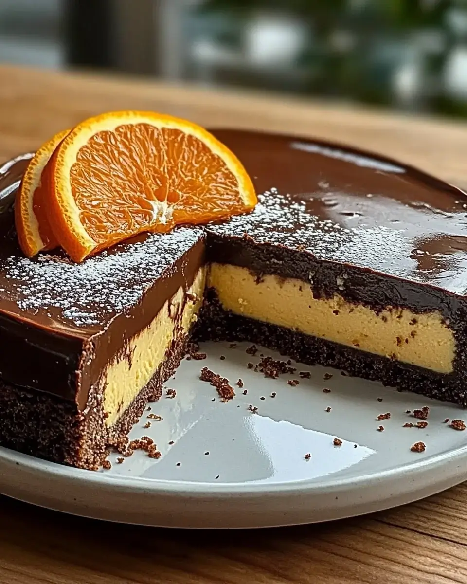 Schokoladen-Orangen-Käsekuchen: Ein Genuss für Feinschmecker!