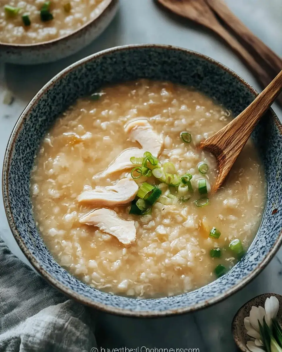 Chicken Congee: Das perfekte Rezept für Wohlfühlessen!