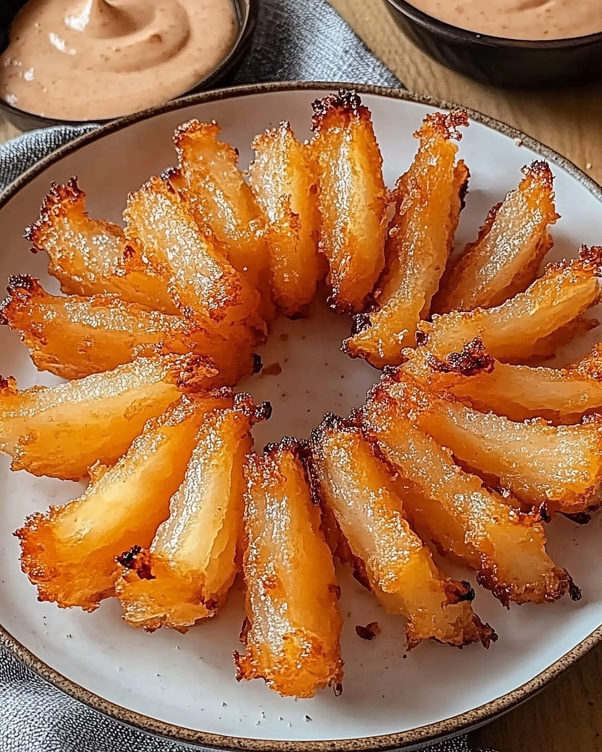 Crispy Blooming Onion Recipe Air Fryer – Einfach knusprig genießen!