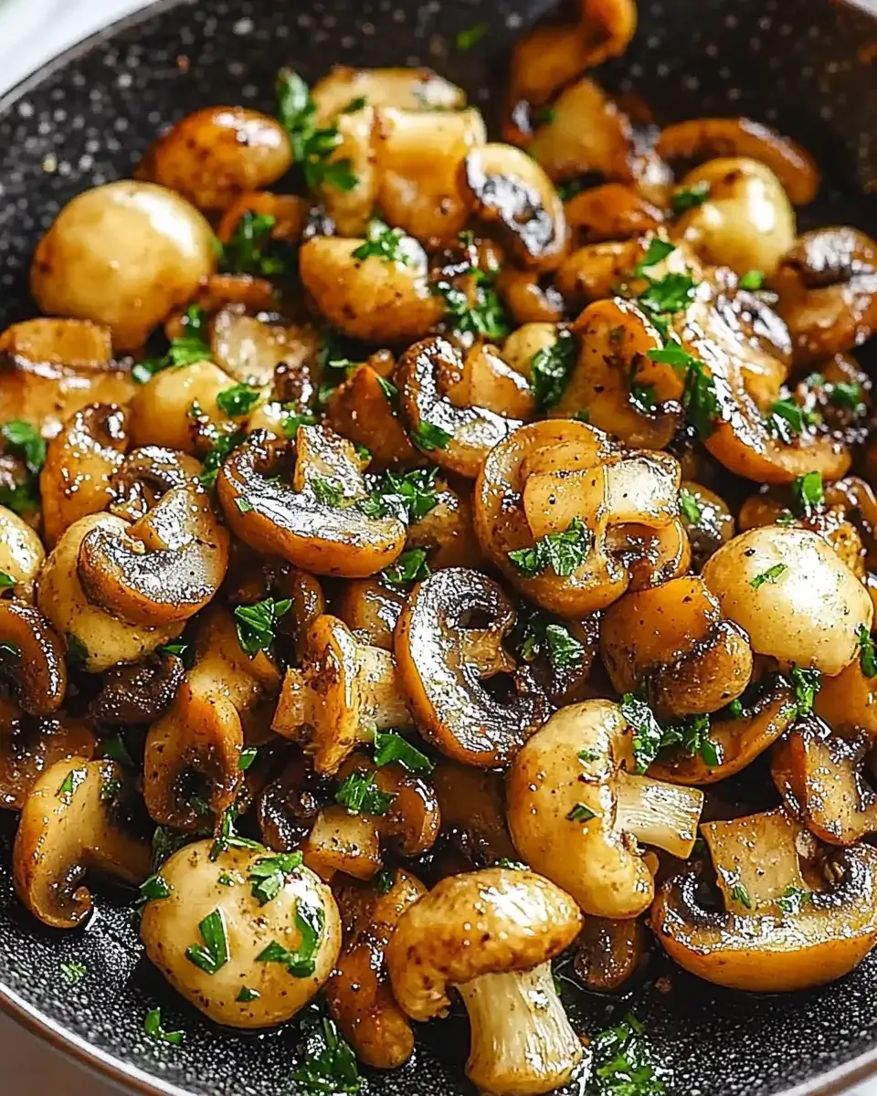 Garlic Mushrooms Cauliflower Skillet: Gesund und lecker!