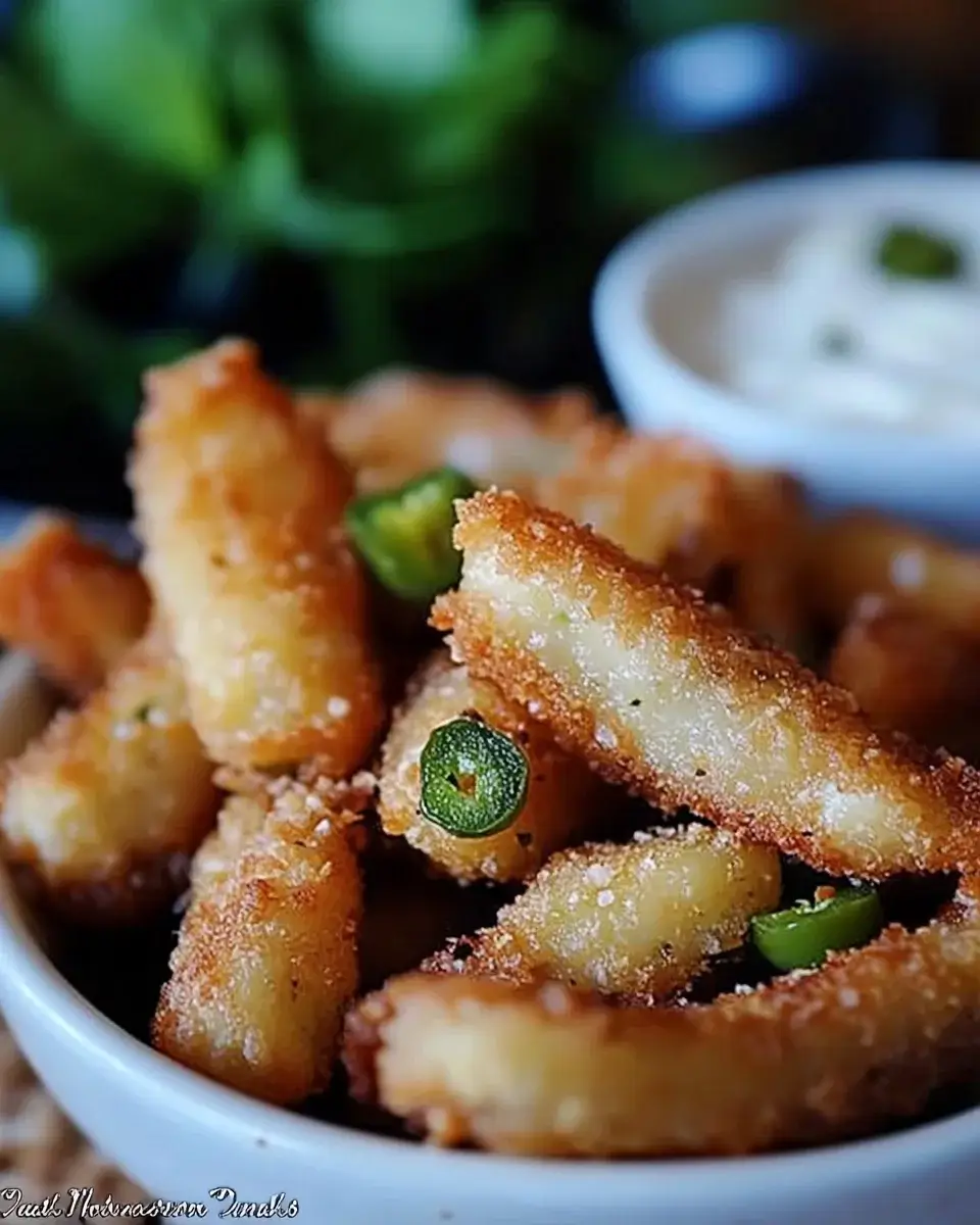 Crispy Jalapeño Fries: Knusprige Genussmomente erleben!