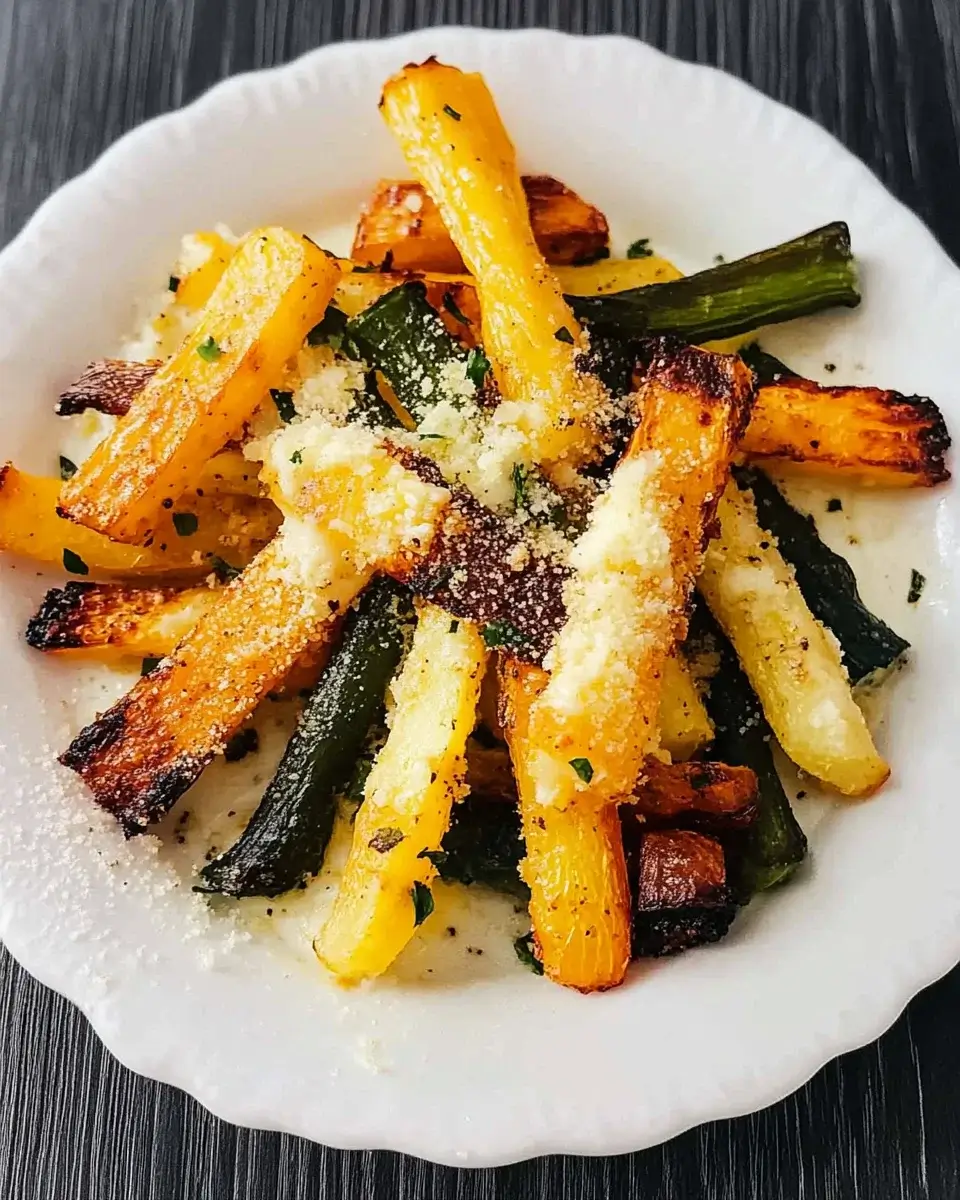 Parmesan Garlic Veggie Fries: So gelingen sie perfekt!