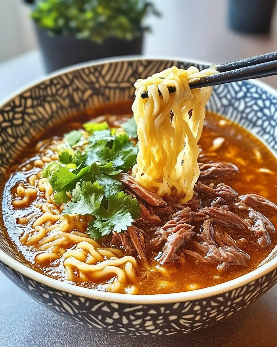 Savory Birria Ramen – Entdecken Sie das Rezept!
