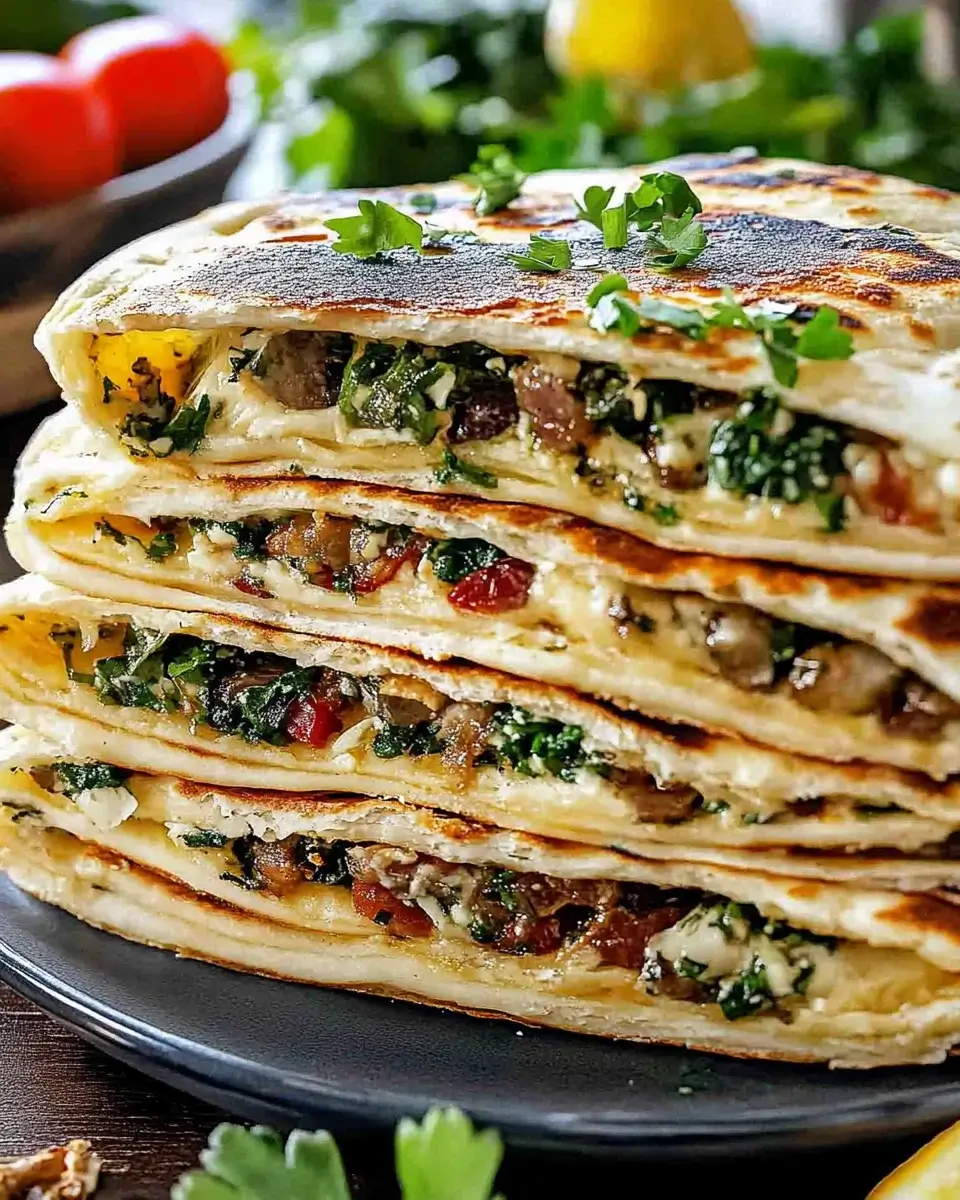 Türkisches Gözleme mit Lamm: Ein Genuss für Feinschmecker!