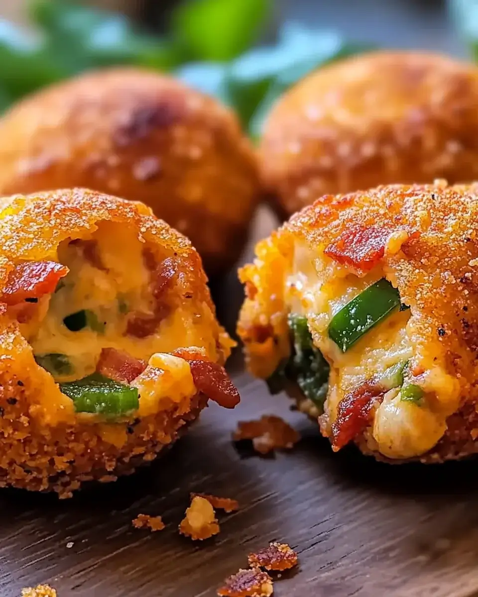 Bacon Jalapeño Popper Cheese Balls: Leckeres Rezept entdecken!