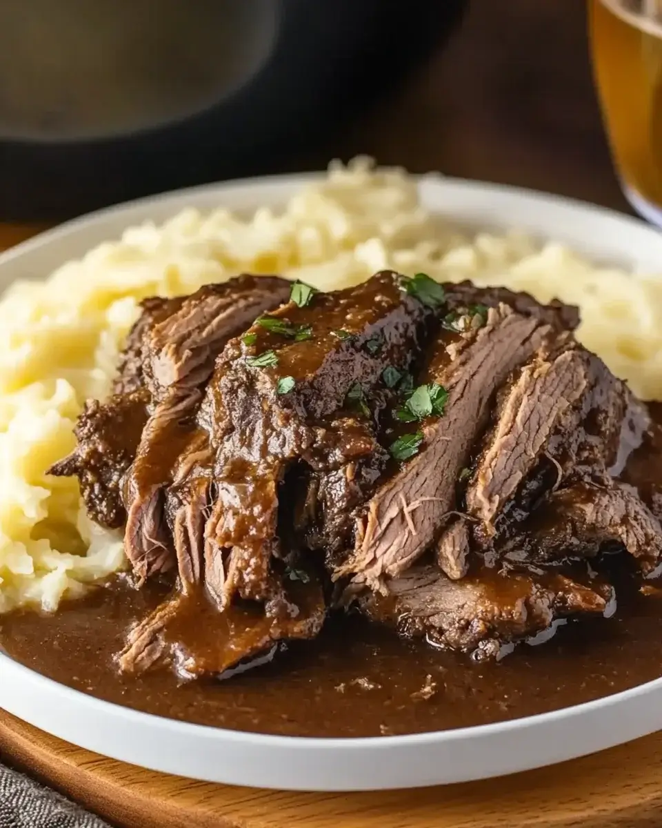Rindfleisch Manhattan aus dem Slow Cooker perfekt zubereiten!