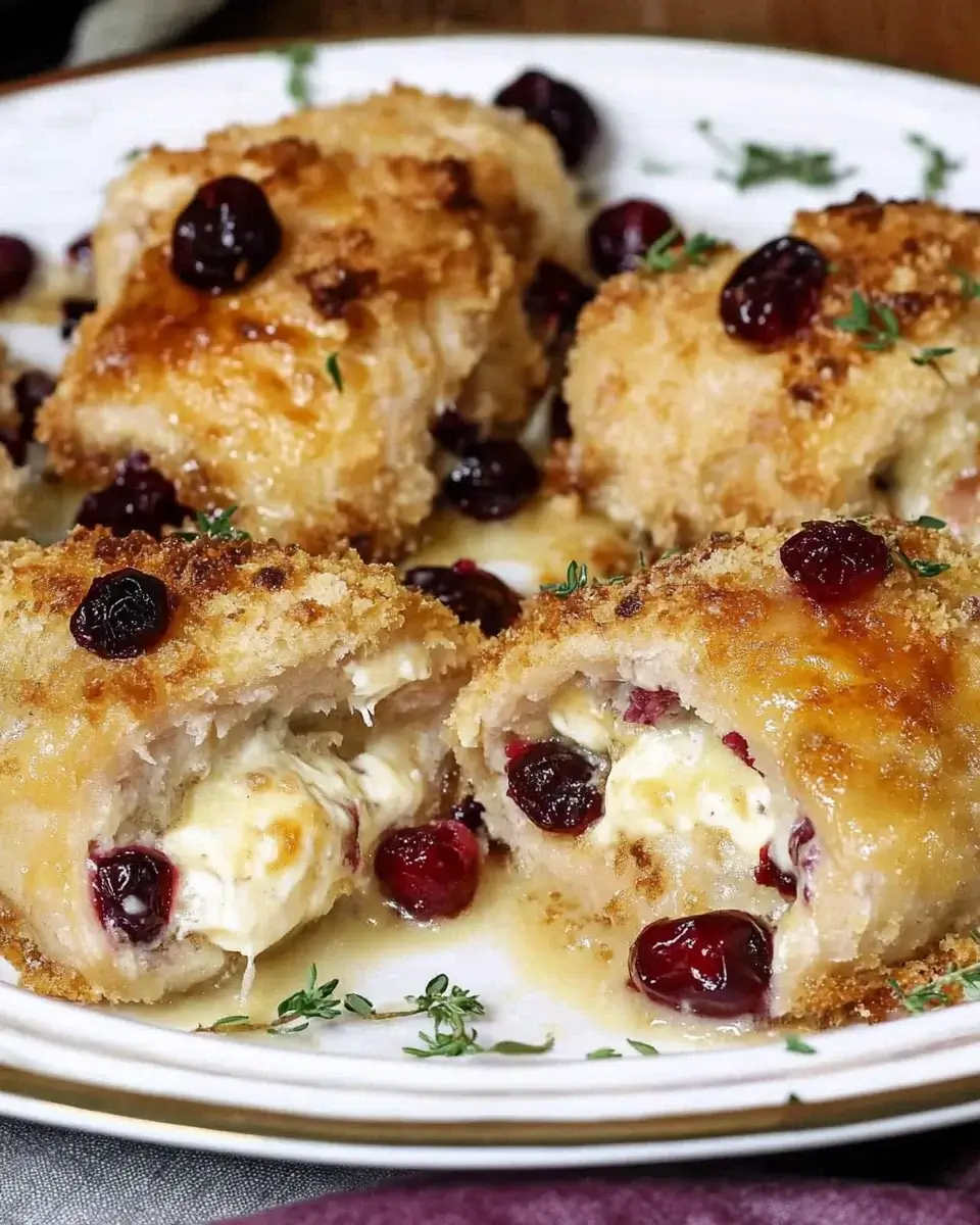 Cranberry Brie Stuffed Chicken: Ein Genuss für Feinschmecker!