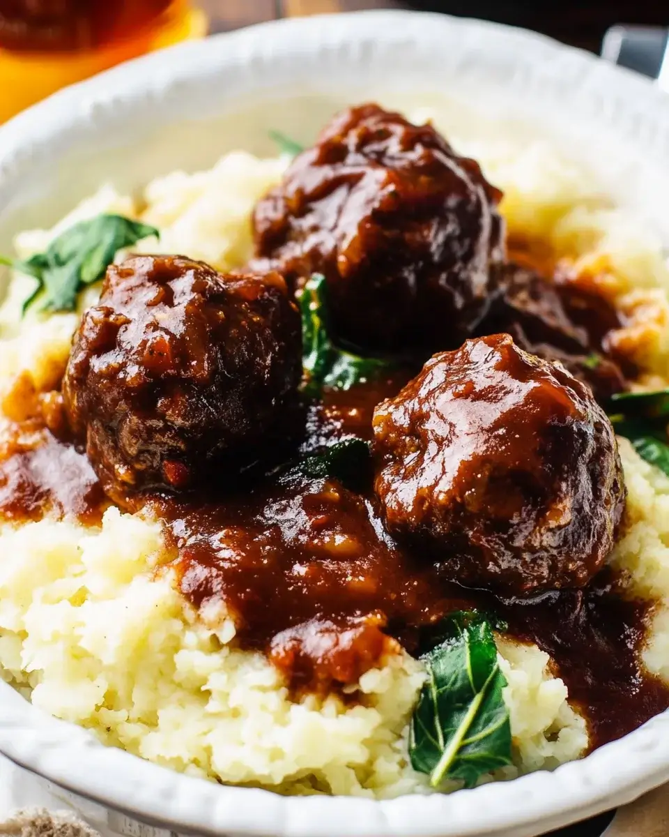 Red Wine Braised Meatballs – Verführen Sie Ihren Gaumen!