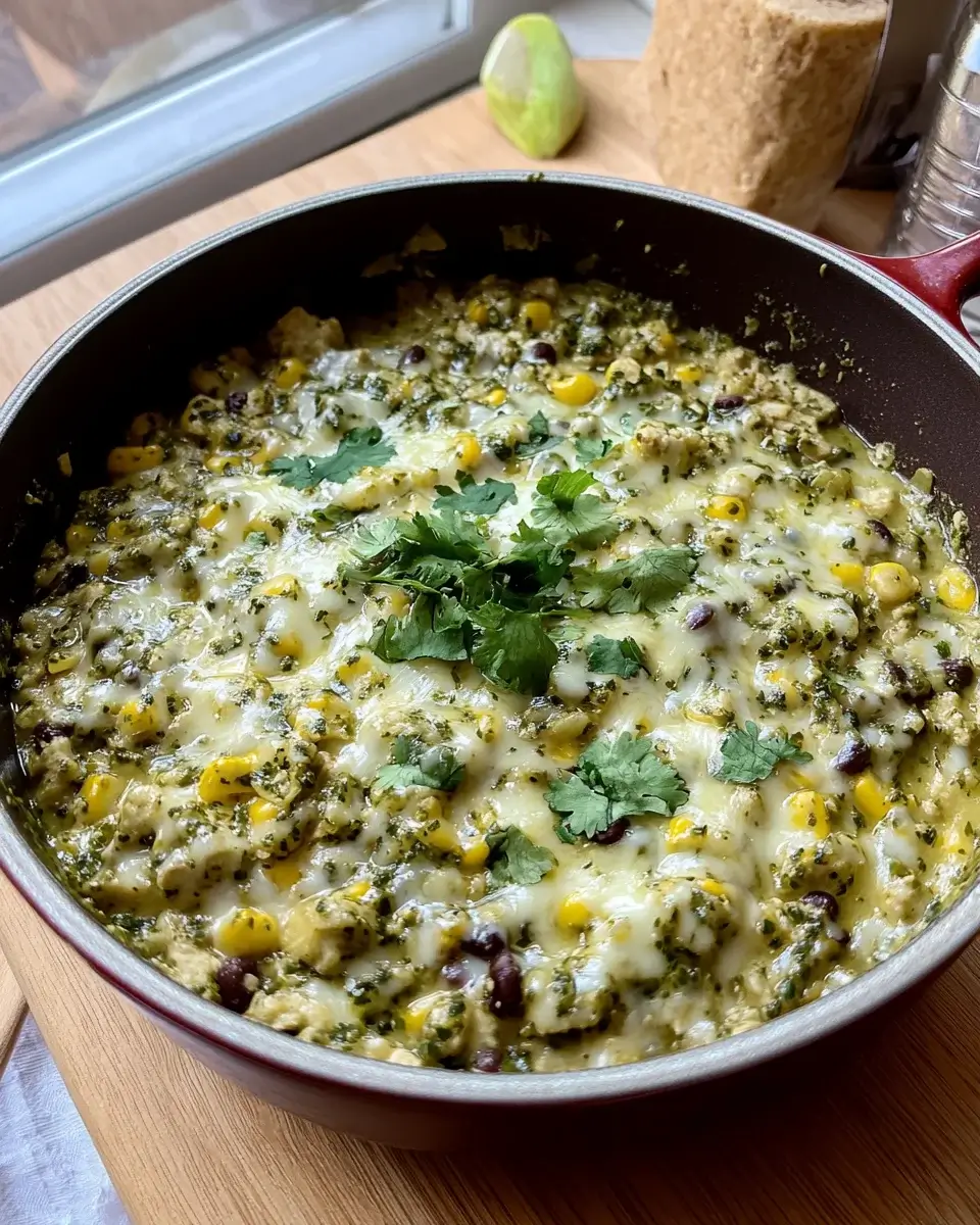 Salsa Verde Hähnchen & Reis-Pfanne einfach genießen!