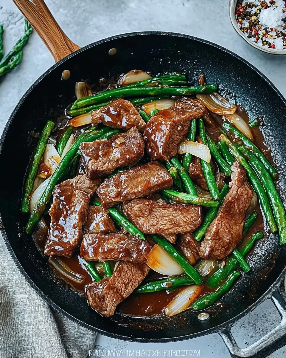 Rindfleisch mit Austernsauce: Ein köstliches Rezept!