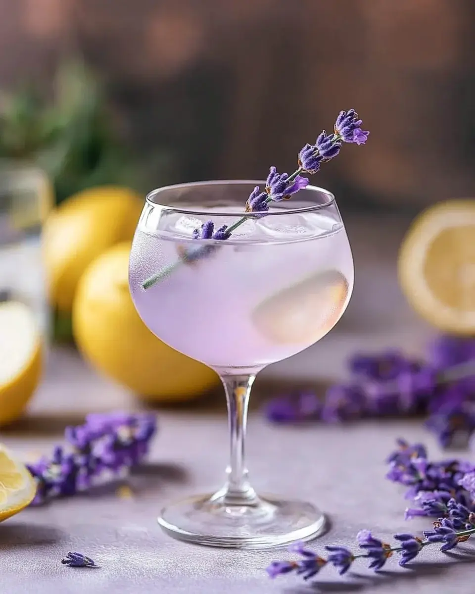 Lavender Gin Sour Cocktail: So einfach mixst du ihn!