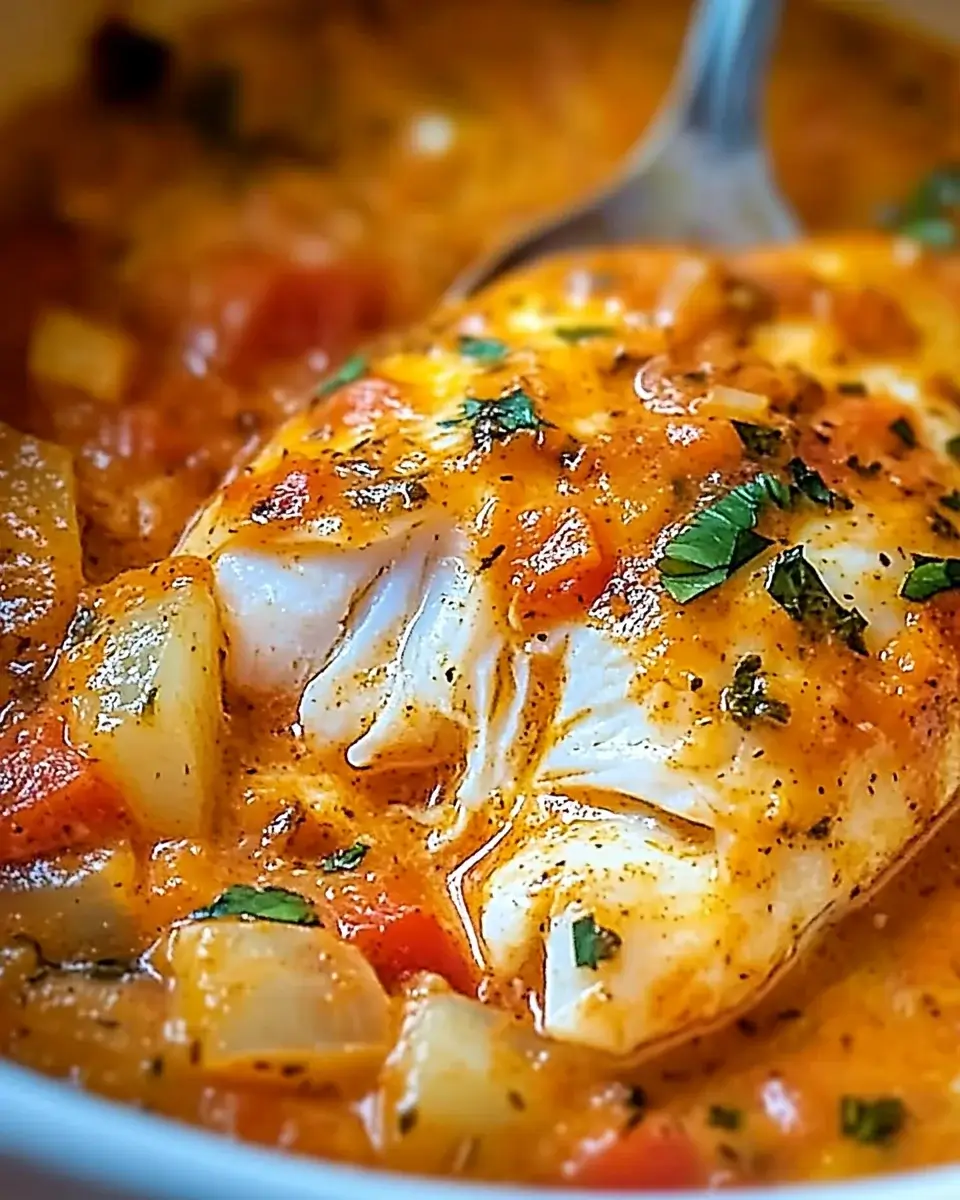 Tilapia in gerösteter Paprikasauce: Lecker und gesund!
