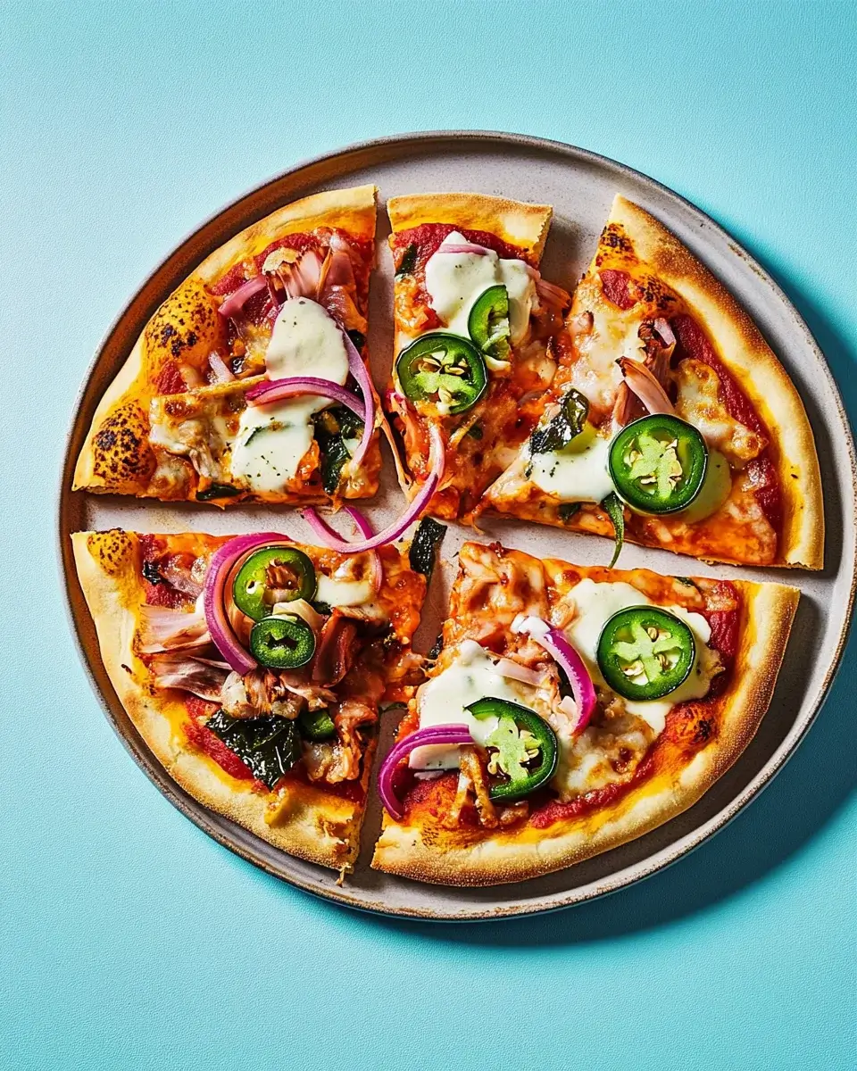 Chicken and Pickled Jalapeno Pizza: Ein unwiderstehliches Rezept!