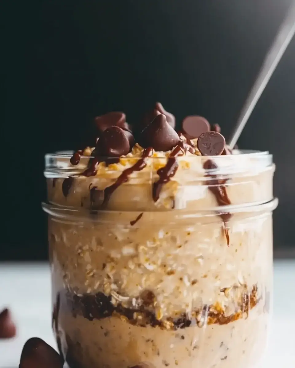 Cookie Dough Overnight Oats: Entdecke das einfache Rezept!