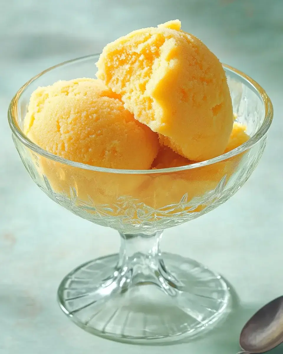Pfirsich-Sorbet: So einfach gelingt das Rezept!