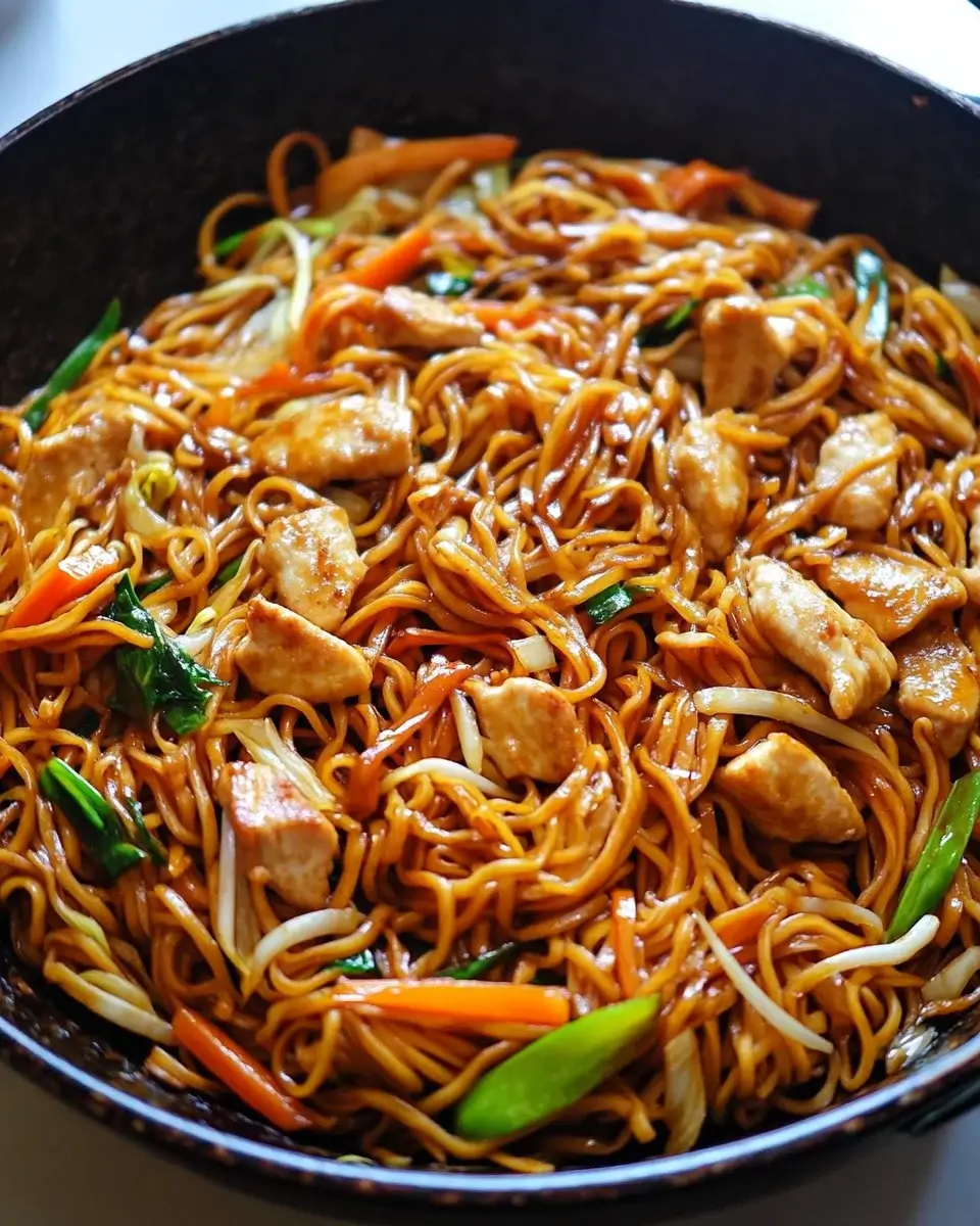 Chicken Chow Mein: Entdecken Sie das perfekte Rezept!