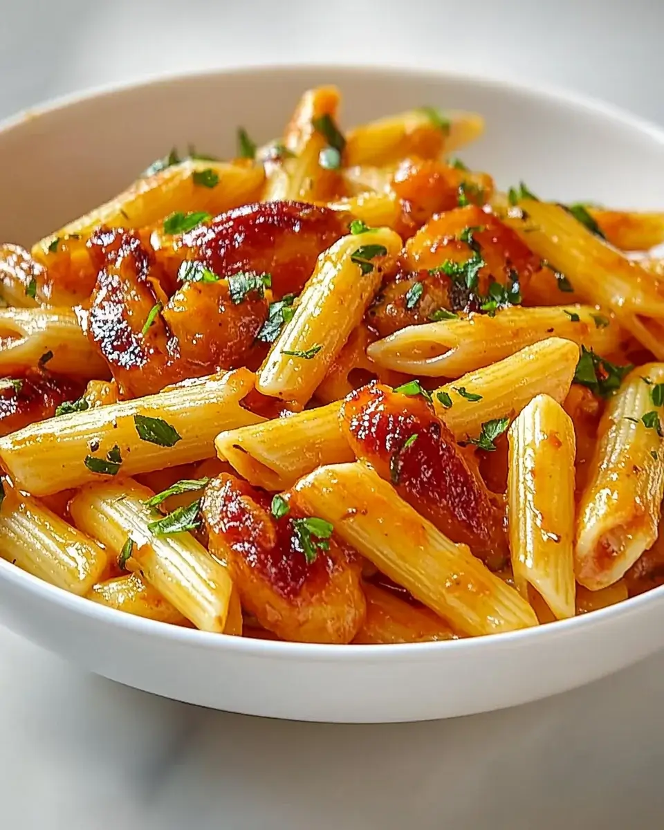 Honey BBQ Chicken Penne: Ein Rezept, das begeistert!