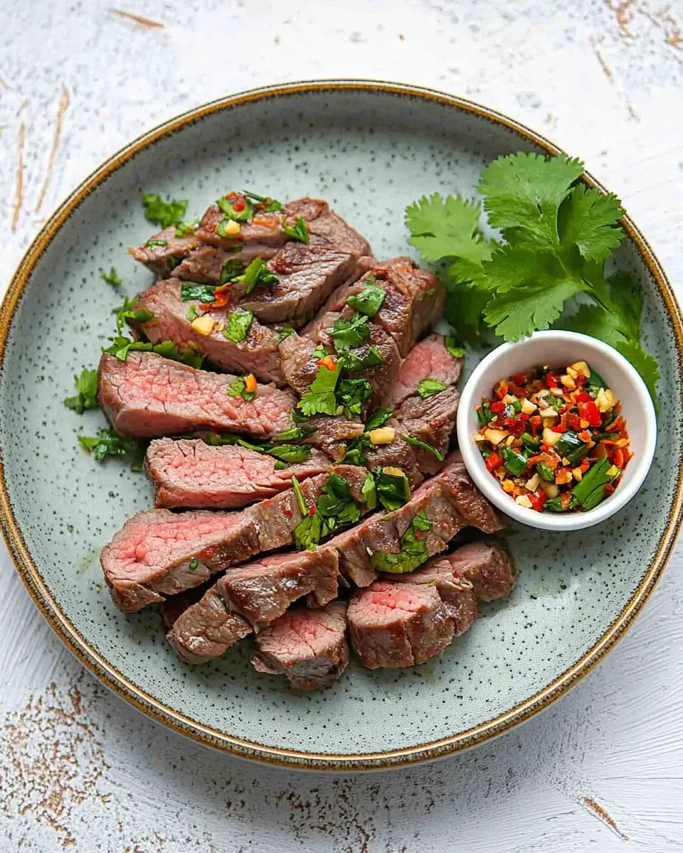 Thai Crying Tiger Beef: Einfaches Rezept für Genuss!