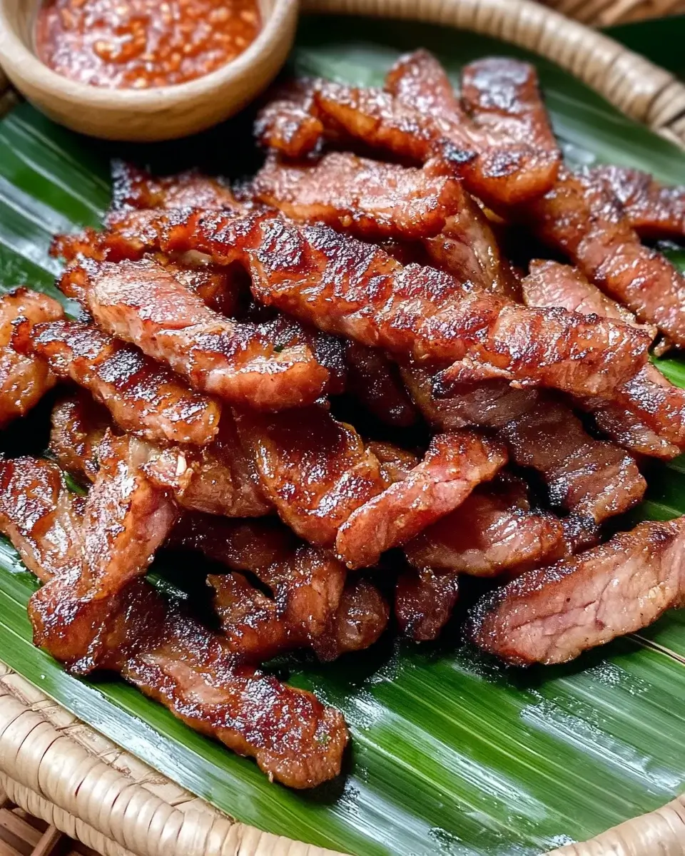 Thai Pork Jerky: Schnell und einfach zubereiten!