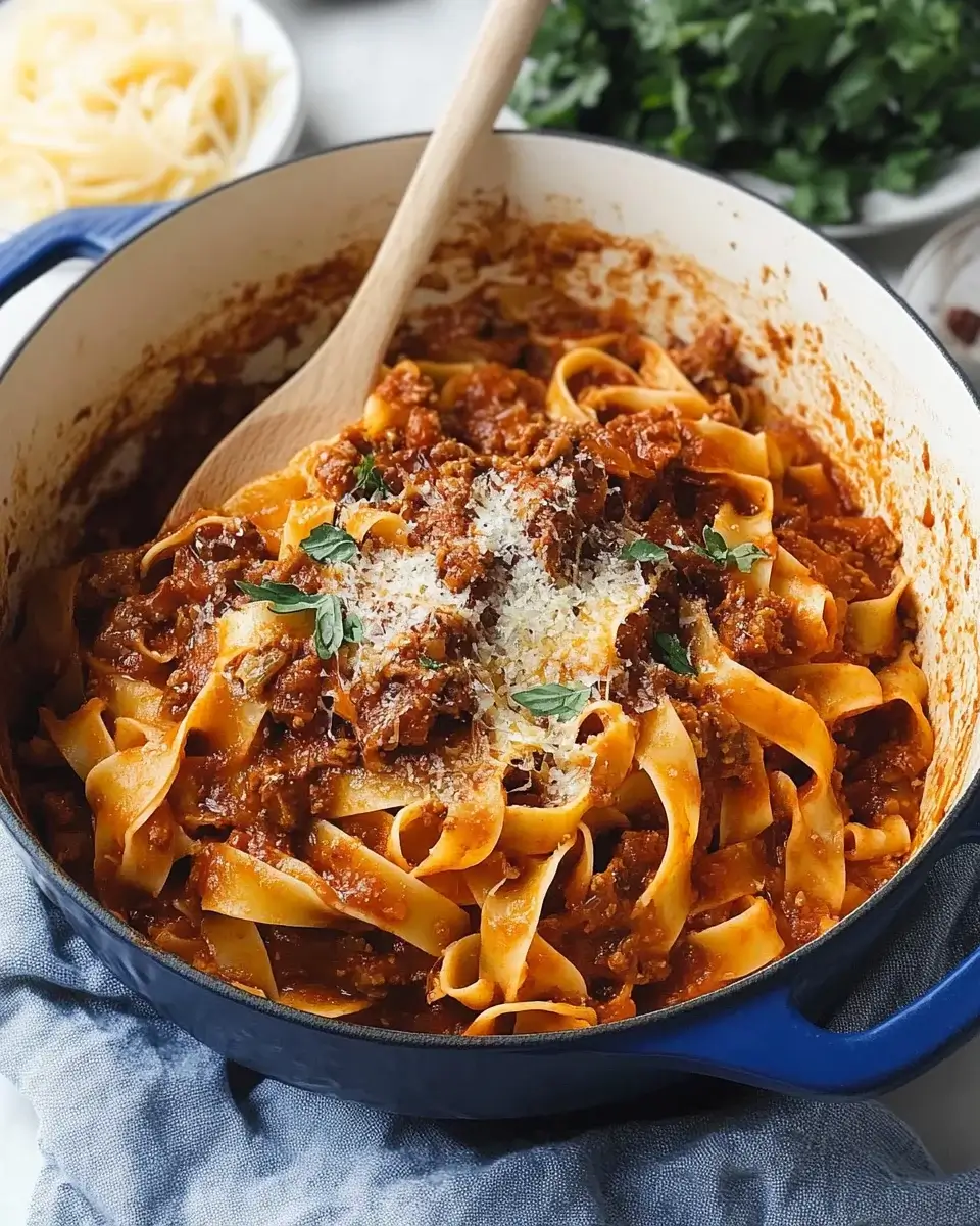 Short Rib Ragu mit Pappardelle: Ein Genuss für alle Sinne!