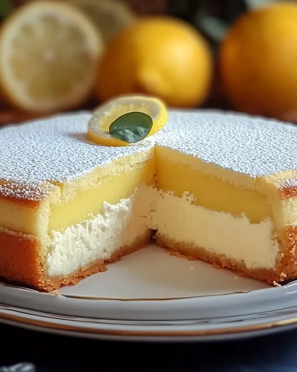 Lemon Custard Cake: Ein einfaches Rezept für Genuss!
