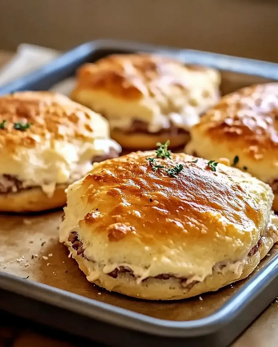Baked French Dip Biscuits: Ein Rezept für Genuss!