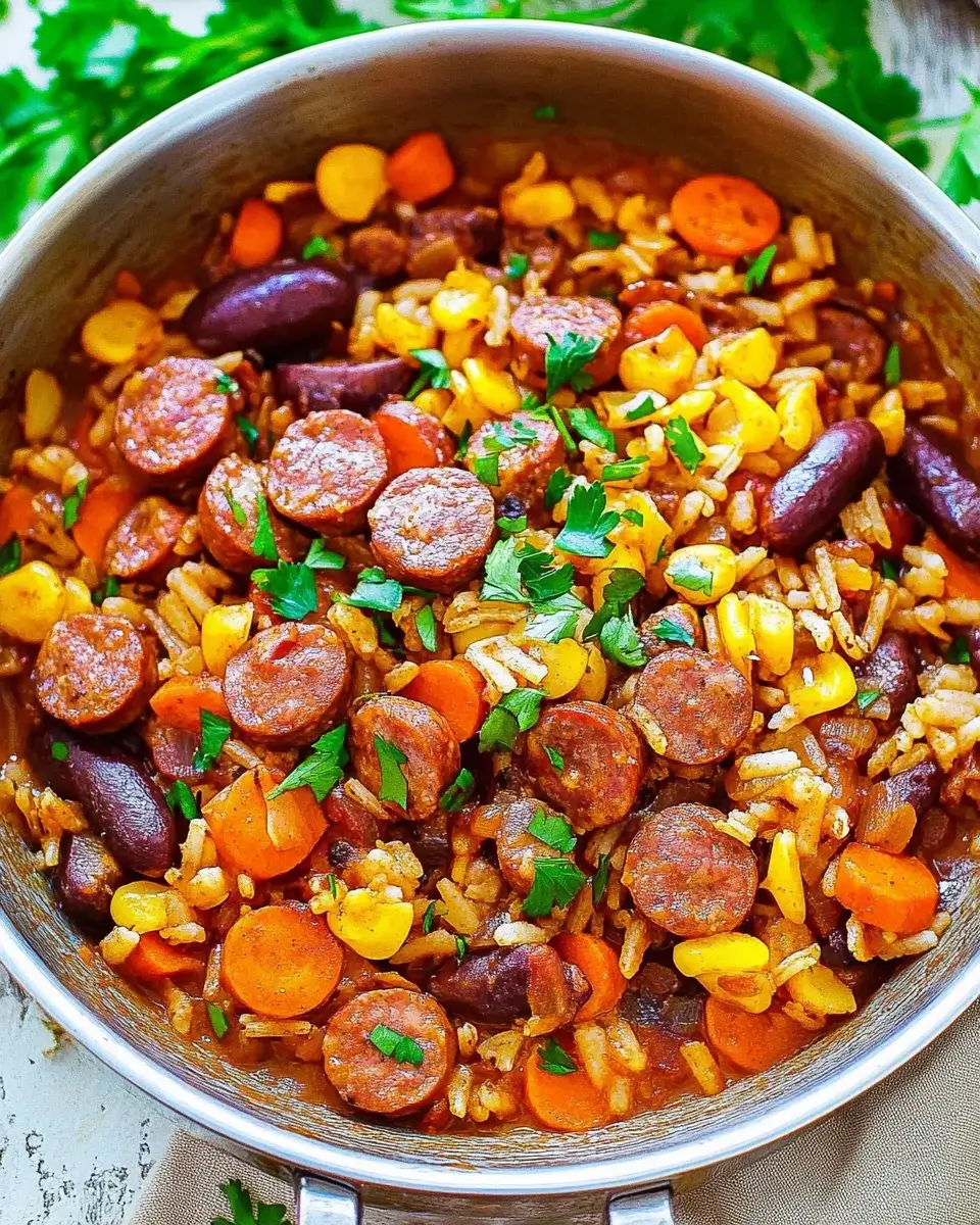 Black Beans and Rice with Sausage: Ein köstliches Rezept!