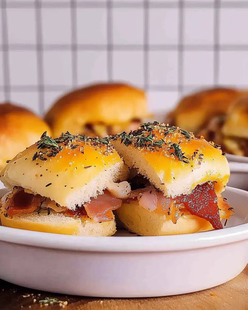 Maple Chicken Bacon Sliders: Entdecke das perfekte Rezept!