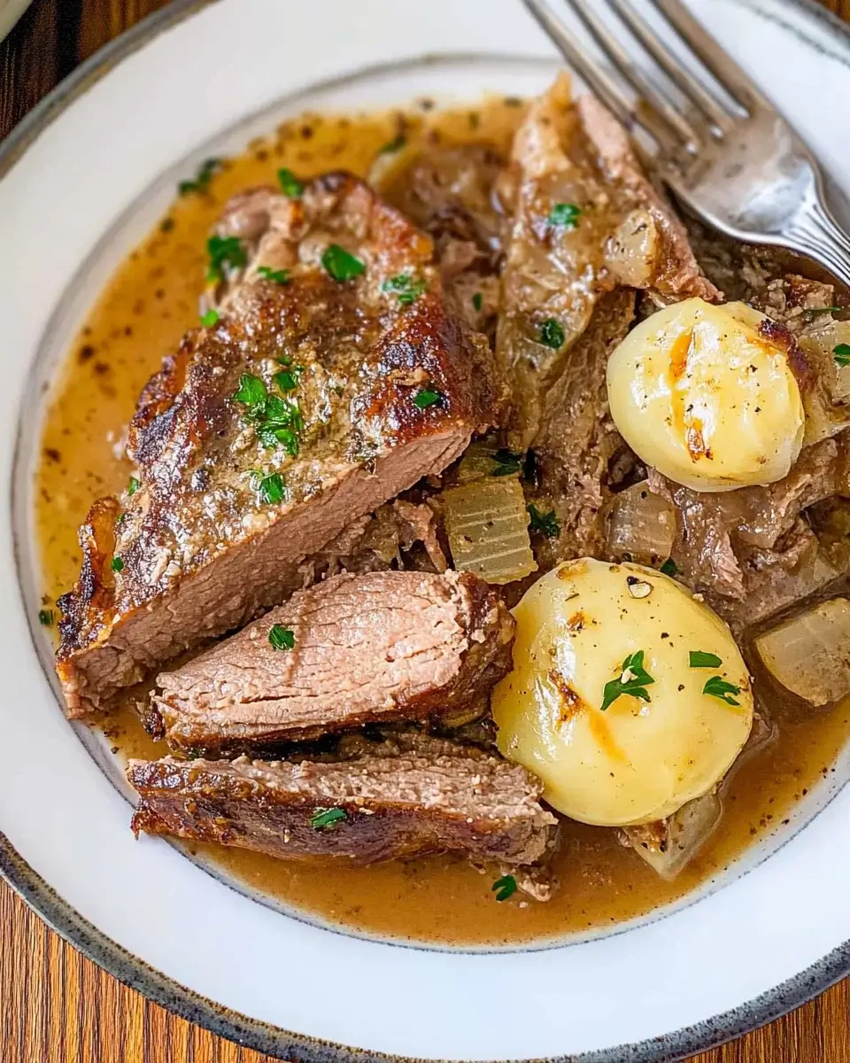 Steakhouse Pot Roast: Herzhaftes Rezept für Genießern!