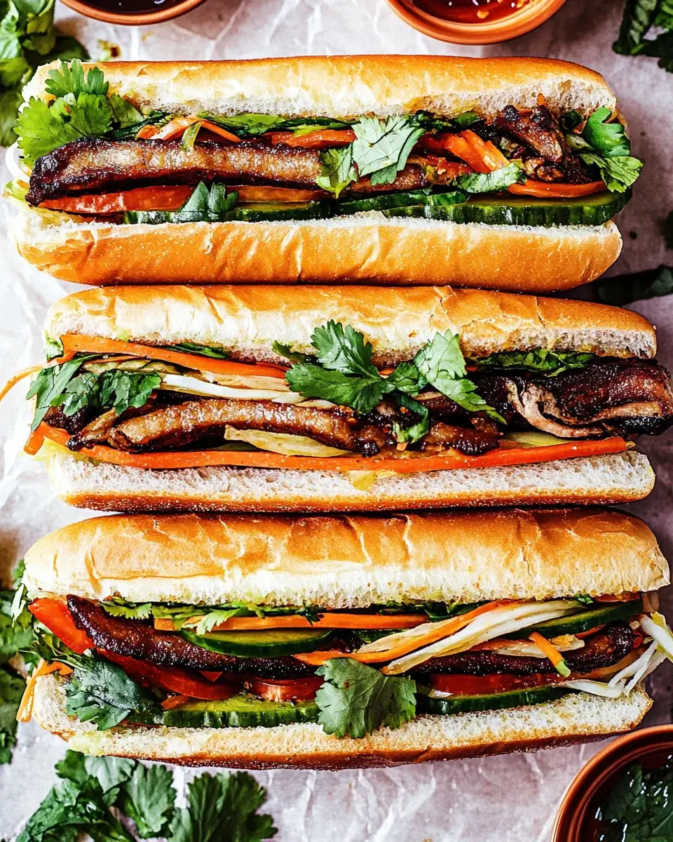 Bahn Mi Sandwich: Das perfekte Rezept entdecken!