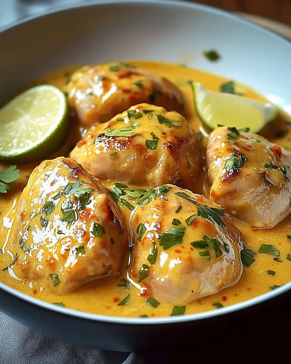 Hähnchen in Kokos-Limetten-Sauce: Leckeres Rezept entdecken!