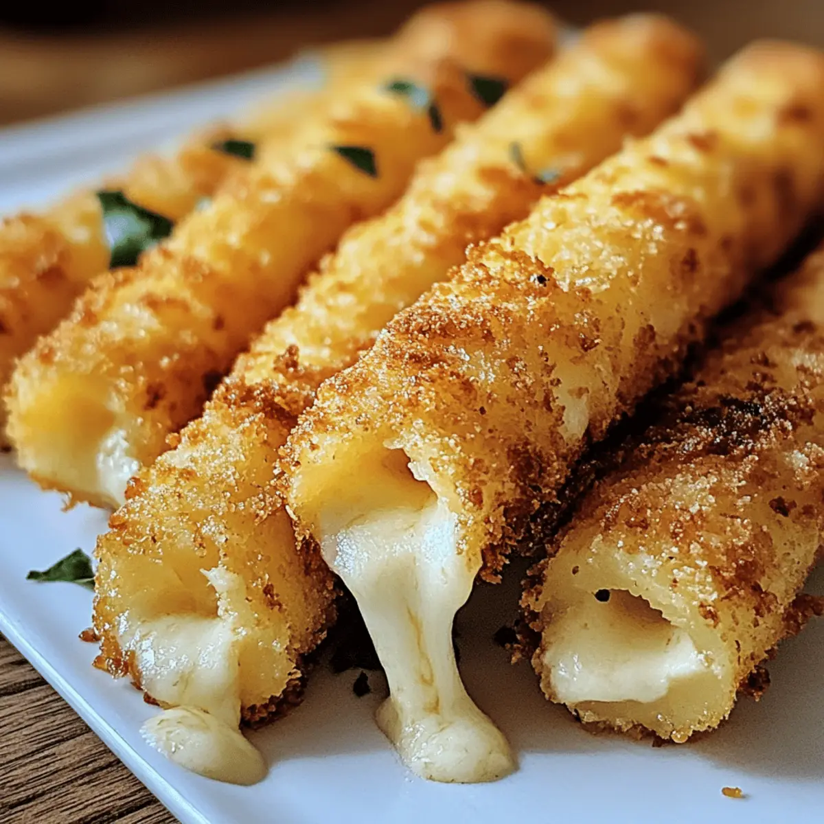 Crispy Kartoffel Käse Sticks für den Snack-Hunger