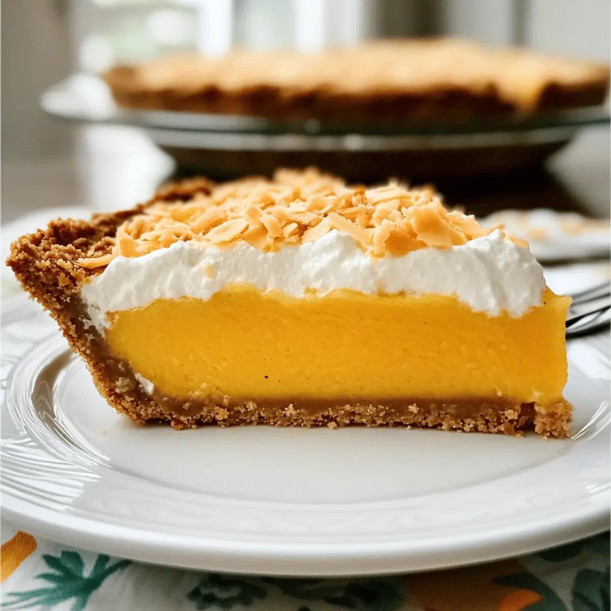 Mango Kokosnusscreme-Torte für den perfekten Ausgang