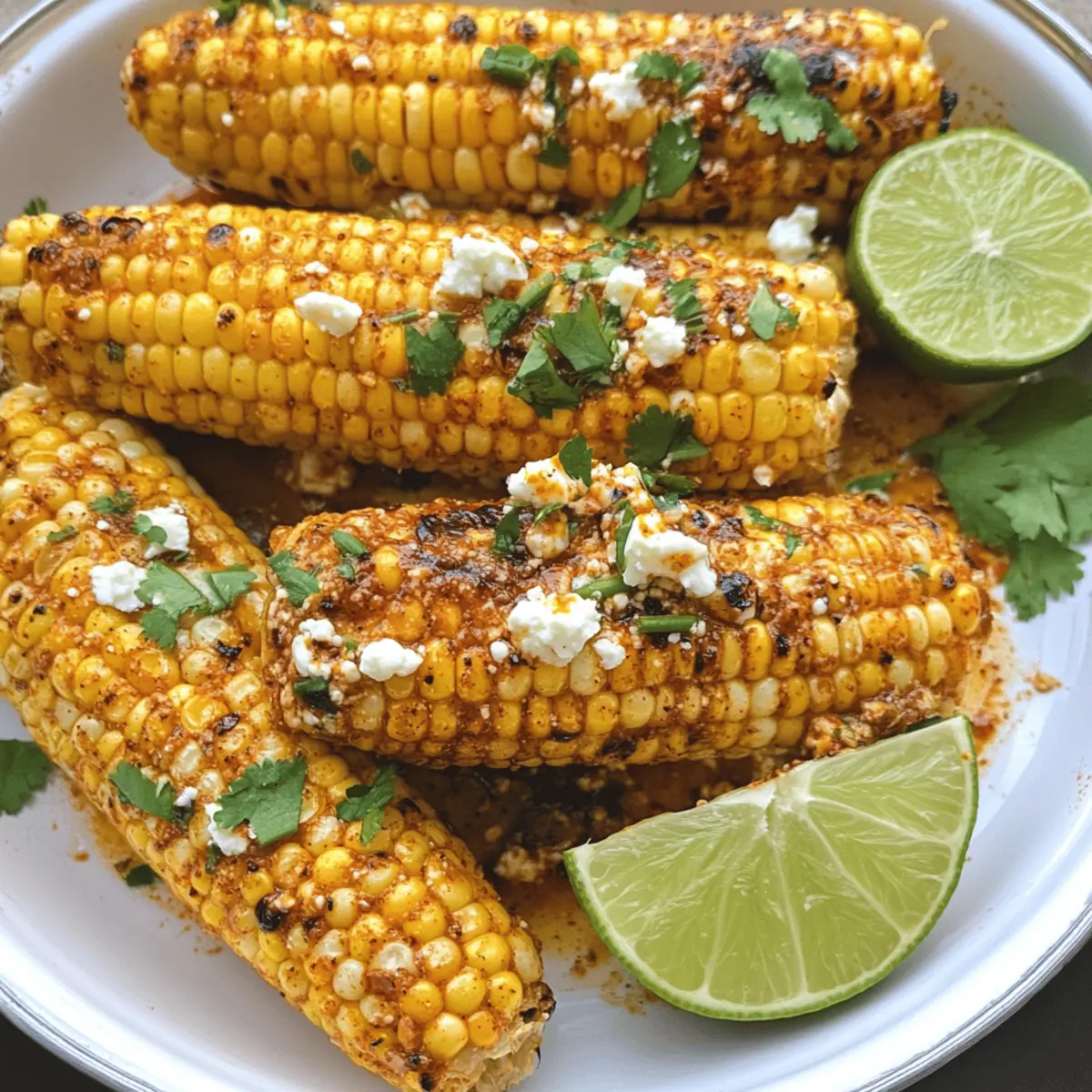 Würziger und cremiger Cajun-Maiskolben