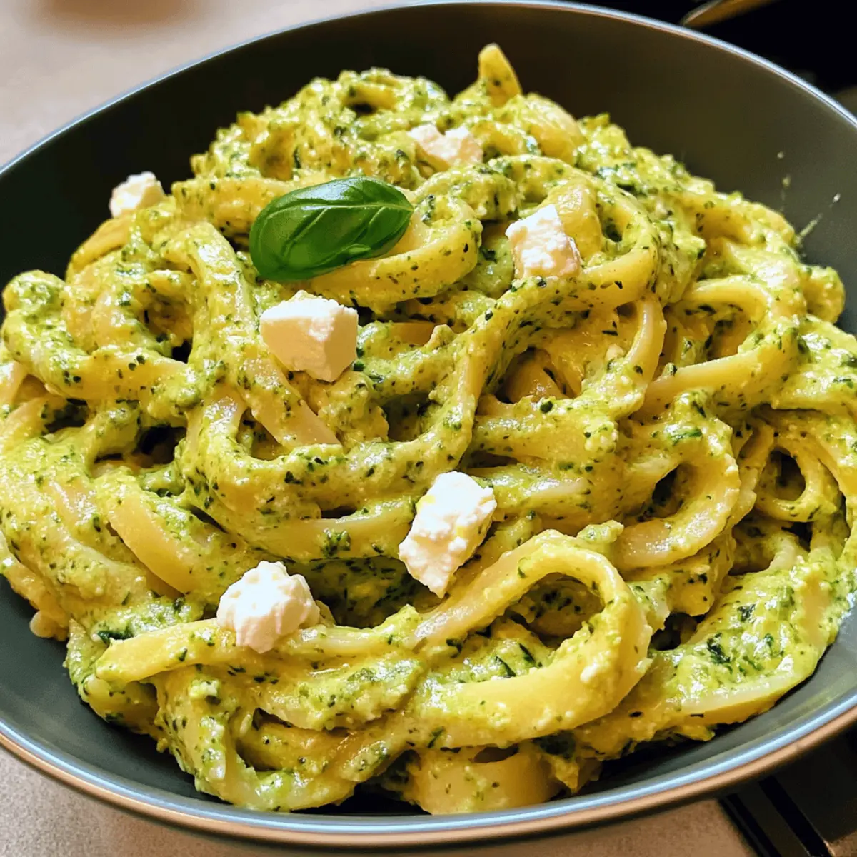 Pasta in Zucchini Sauce – Der Ausgang zum Genuss