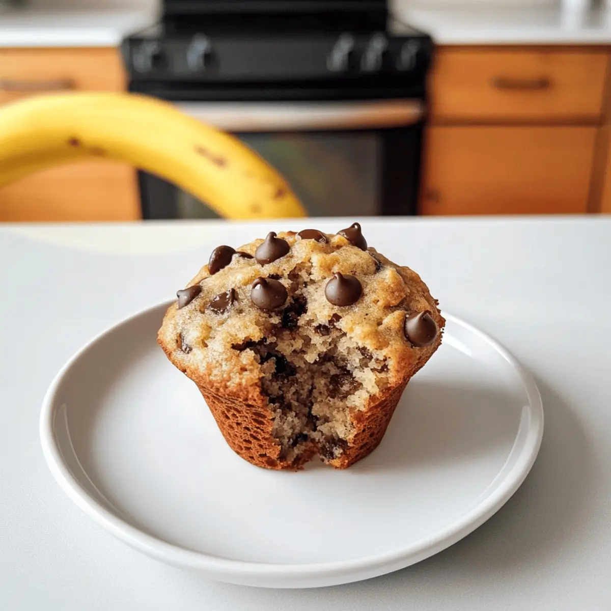 Gesunde Bananen-Schokoladen-Muffins Rezept