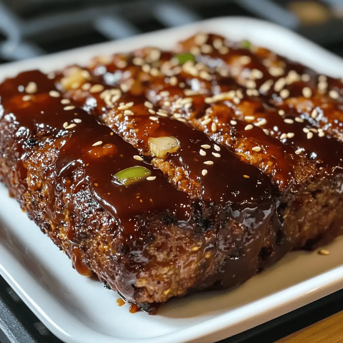 süßer und würziger koreanischer BBQ-Fleischlaib